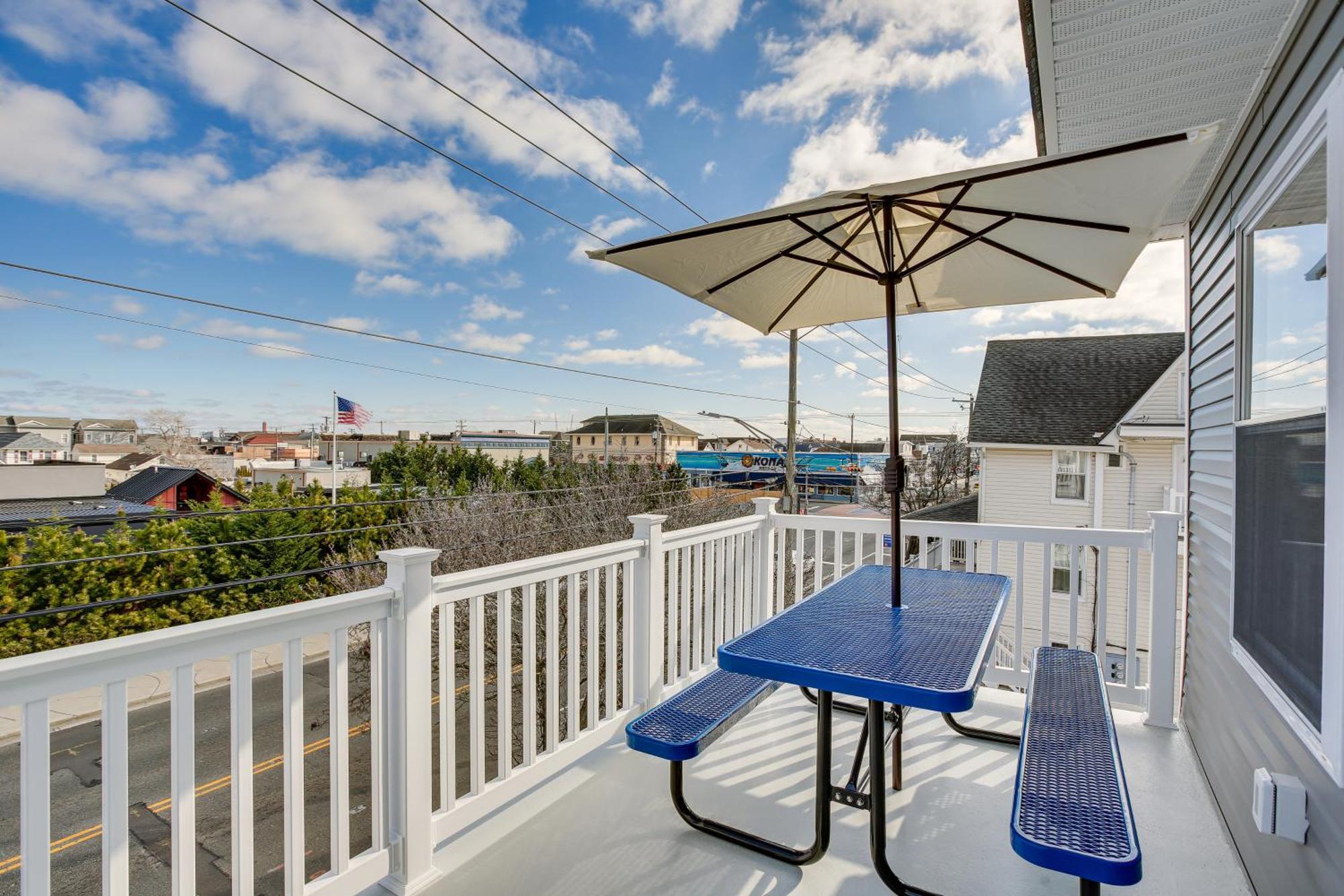 Spacious Wildwood Condo Walk To Beach! ภายนอก รูปภาพ